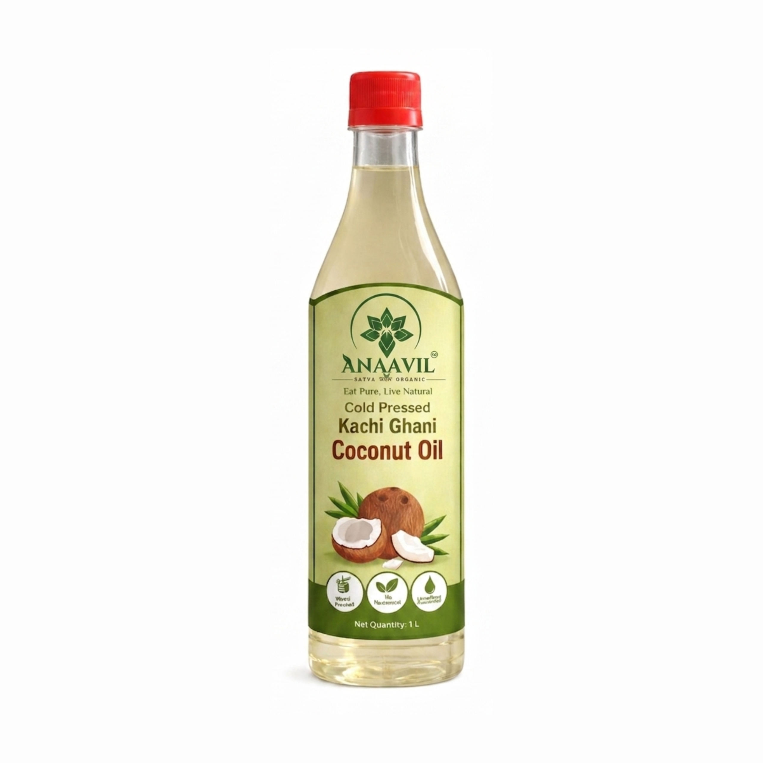 Organic Cold Pressed Coconut Oil